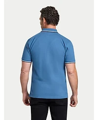 Raging Bull Big & Tall S/S Branded Tonal Embroidery Pique Polo
