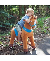 PonyCycle Ride-on Horse Brown Model E Size for -4 Years