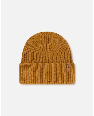 Deux par Boy Mid-Season Knit Hat Brown Pecan - Toddler|Child