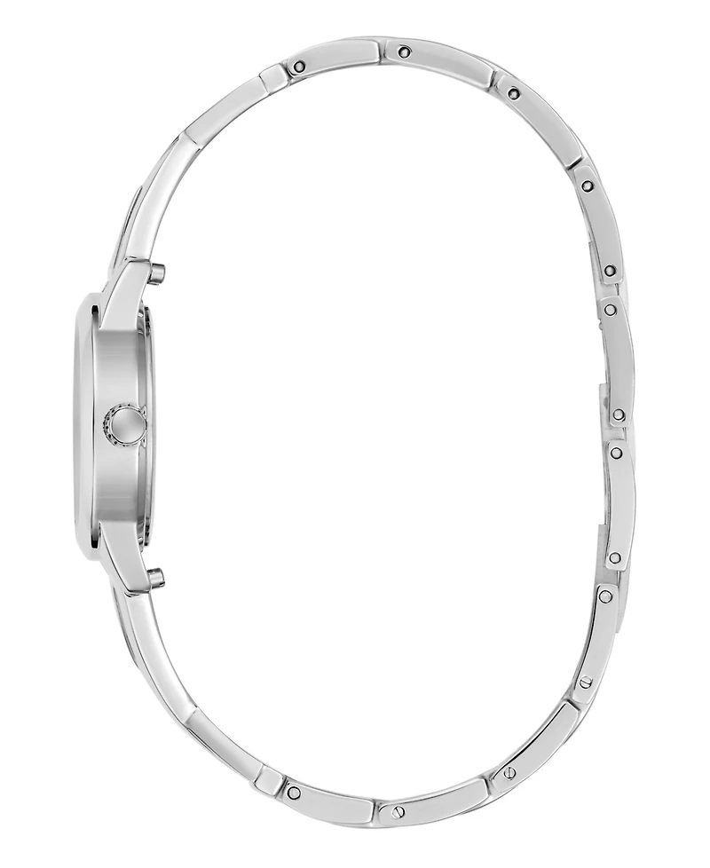 Guess Women's Silver Tone Analog Watch, 26mm