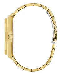 Guess Men's Gold Tone Multi-function Watch, 43mm