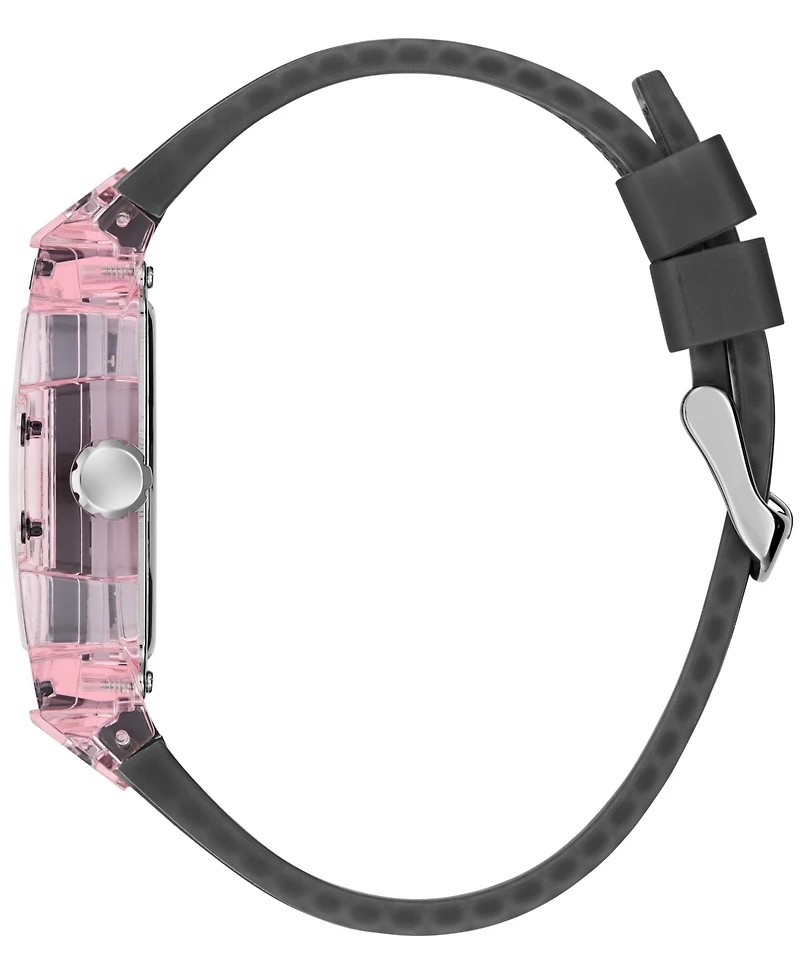 Guess Men's Black Pink Multi-function Watch, 42mm