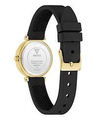 Guess Women's Black Gold Tone Analog Watch, 26mm