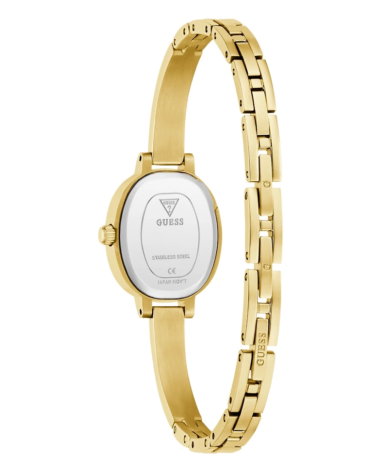 Guess Women's Gold Tone Analog Watch, 21mm