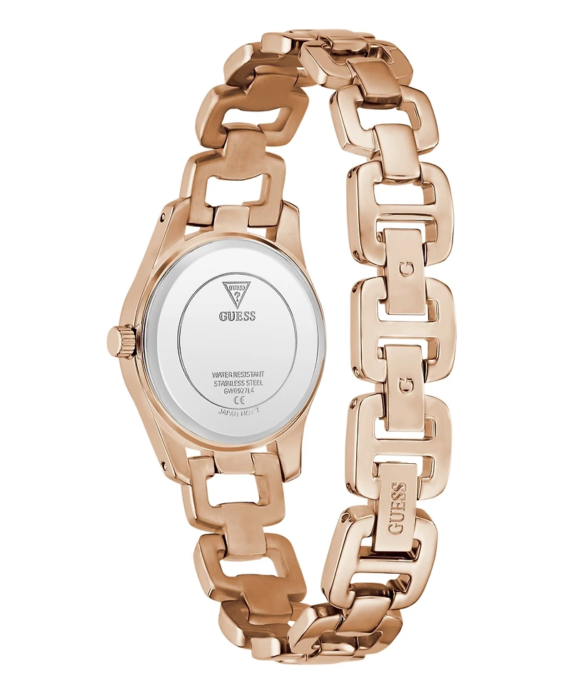 Guess Women's Rose Gold Tone Analog Watch, 28mm