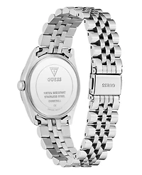 Guess Women's Silver Tone Multi-function Date Watch, 34mm