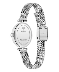 Guess Women's Silver Tone Analog Watch, 24mm