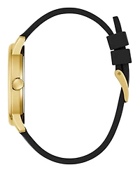 Guess Men's Black Gold Tone Analog Watch, 40mm