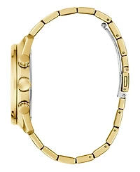 Guess Men's Gold Tone Multi-function Watch, 44mm
