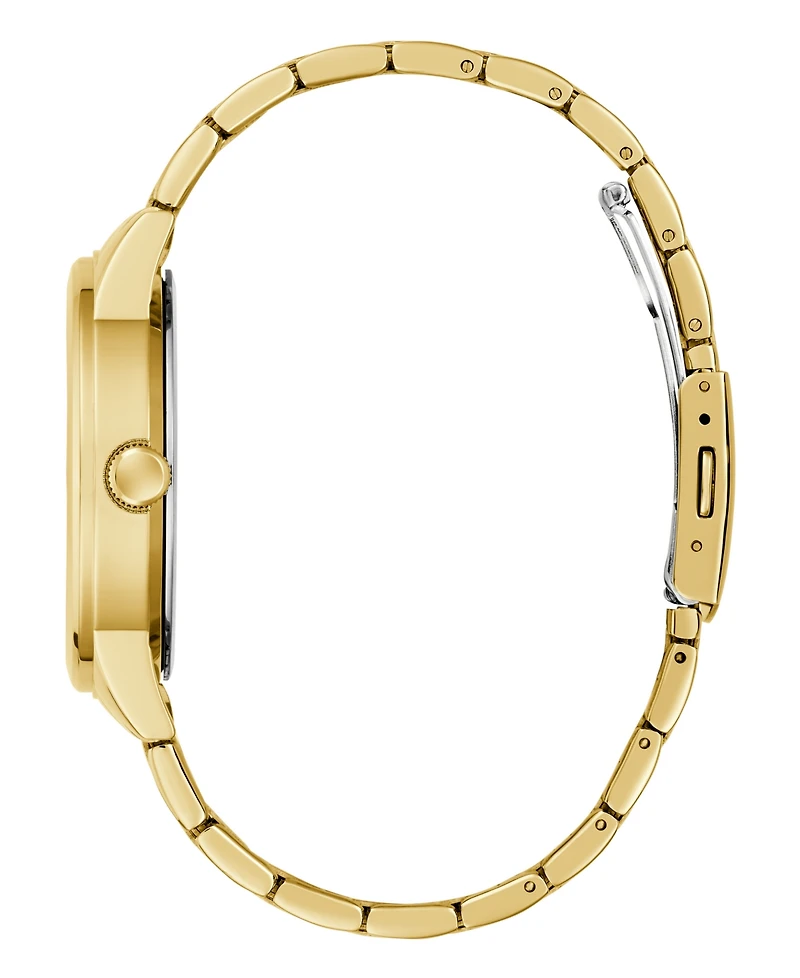 Guess Men's Gold Tone Multi-function Watch, 42mm