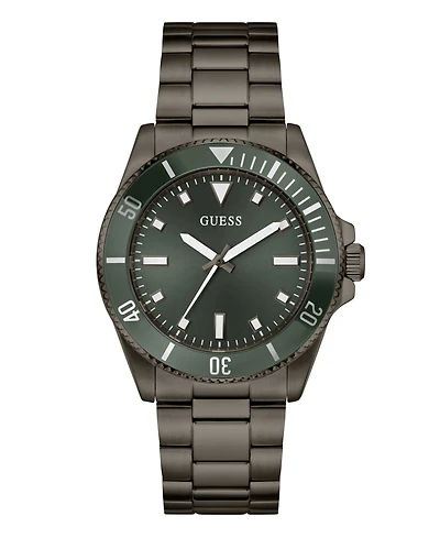 Guess Men's Gunmetal Analog Watch, 41mm