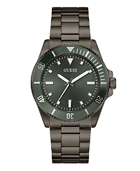 Guess Men's Gunmetal Analog Watch, 41mm
