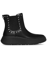 FitFlop Women's F-Mode Gem-Trim Leather Chelsea Booties