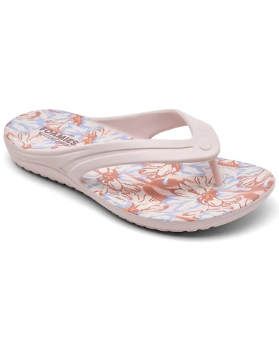 Skechers Women's Foamies: Bay Breeze - Island Kiss Flip Flop Thong Sandals from Finish Line
