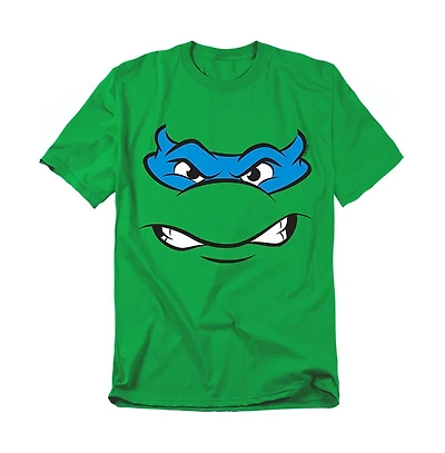 Logovision Men's Teenage Mutant Ninja Turtles Leonardo Angry T-Shirt