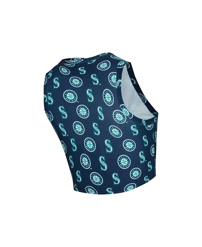 Concepts Sport Women's 2-Piece Navy Seattle Mariners Knit Tank Top and Skort Set