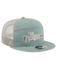 New Era Men's Denim the Flintstones Denim 9FIFTY Snapback Hat