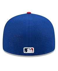 New Era Men's Blue/Red Colorado Rockies 2025 Mlb All-Star Game Workout Side Patch 59FIFTY Fitted Hat