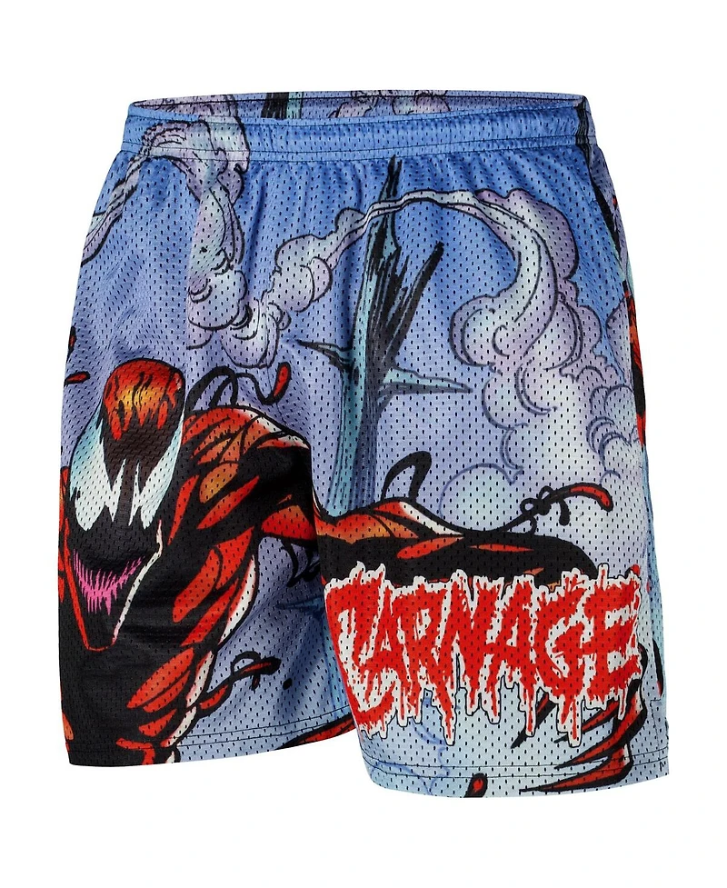 Chalk Line Men's Blue Venom Absolute Carnage 1 Retro Shorts