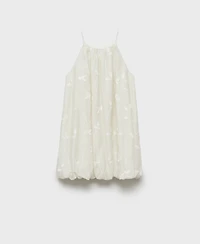 Mango Women's Balloon Halter Dress