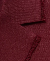 Mango Women's Frayed Ends Linen Suit Blazer