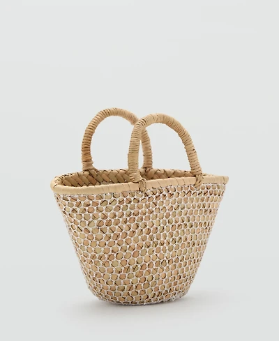 Mango Women's Combined Mini-Basket Bag