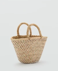 Mango Women's Combined Mini-Basket Bag