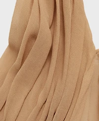Mango Women's Crossed Neckline Long Semi-Transparent Dress