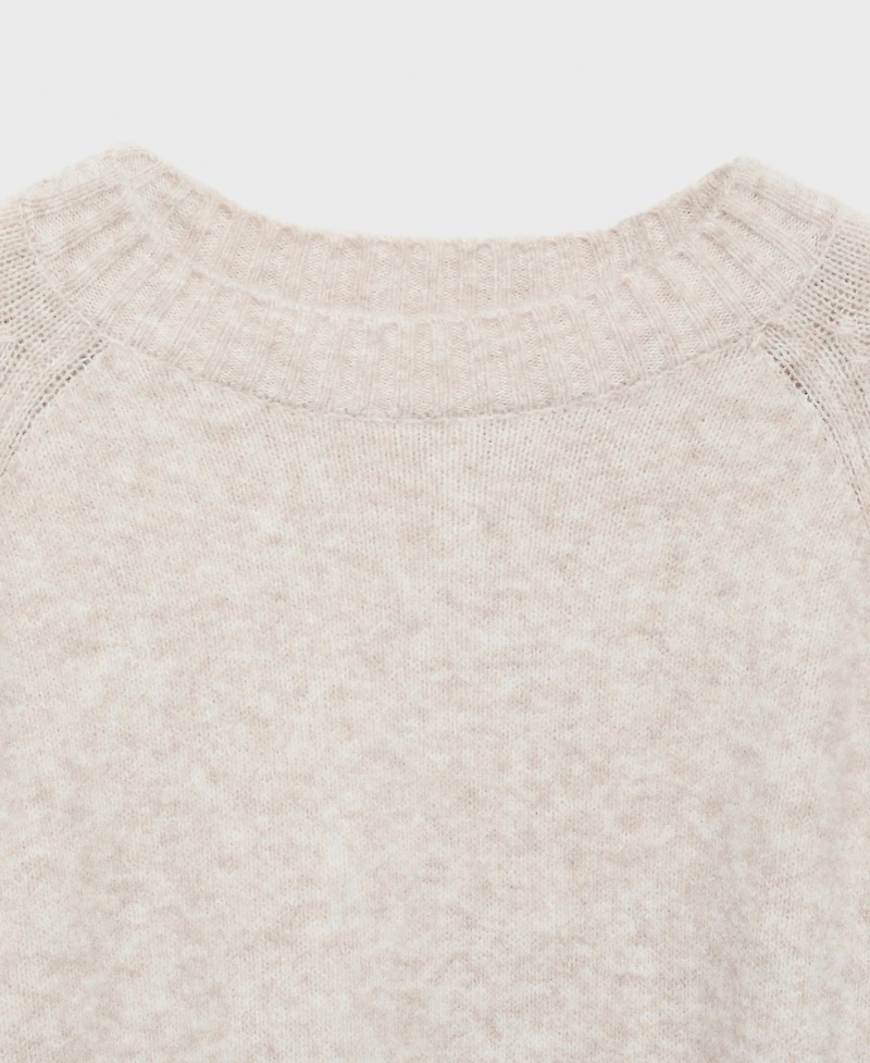 Mango Women's Round-Neck Knitted Sweater