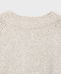 Mango Women's Round-Neck Knitted Sweater