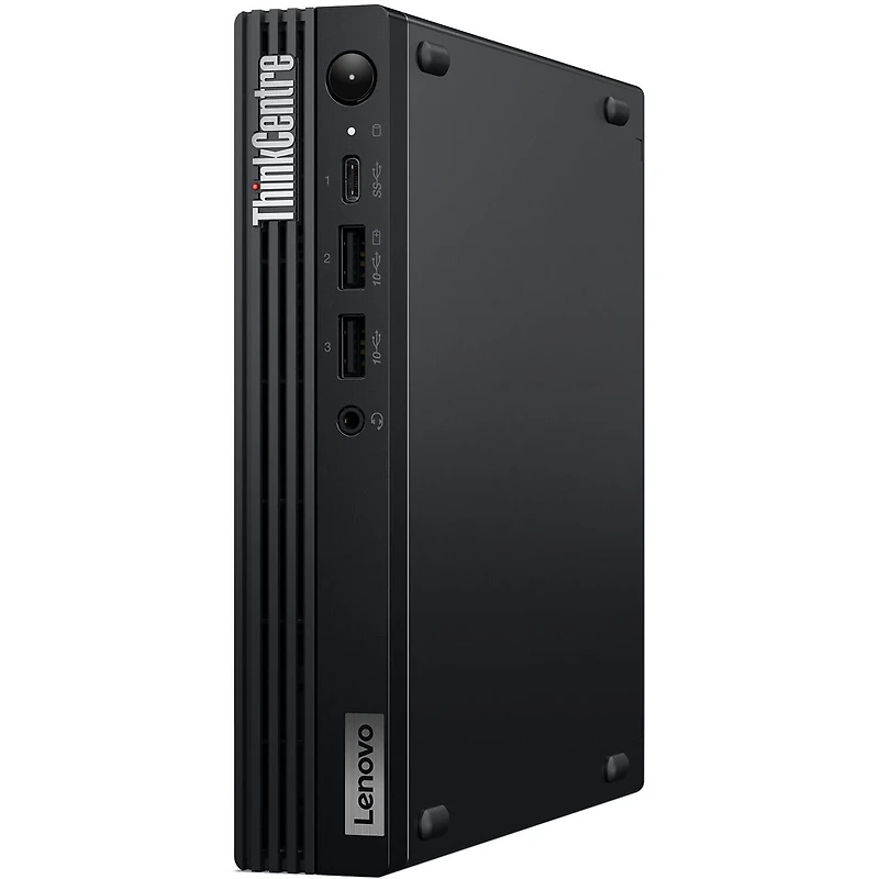 Lenovo ThinkCentre M70q Gen 5 Tiny Desktop Computer, Intel Core i3-14100T 2.7GHz, 16GB Ram, 256GB Ssd, Windows 11 Pro, Black