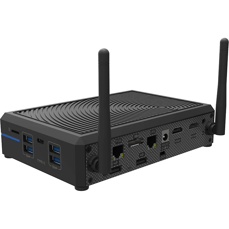 Azulle Byte4 Pro Mini Desktop Computer with PoE, Intel Celeron N5105 2.0GHz, 4GB Ram, 64GB eMMC, Windows 11 Pro