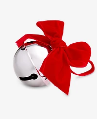 Holiday Lane Christmas Cheer Bow-Trim Bell Ornament, Macy's Exclusive