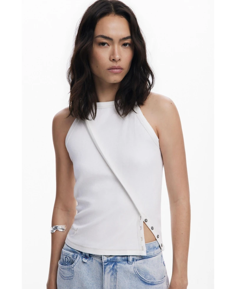 Desigual Women's Tank top with seams