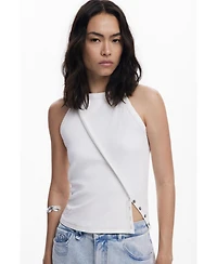 Desigual Women's Tank top with seams