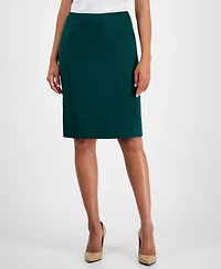Kasper Women's Stretch-Crepe Slim Pencil Skirt
