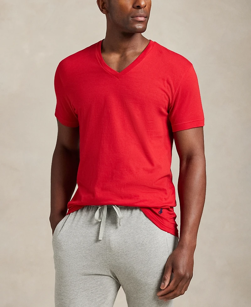 Polo Ralph Lauren Men's 3-Pack V-Neck Undershirts