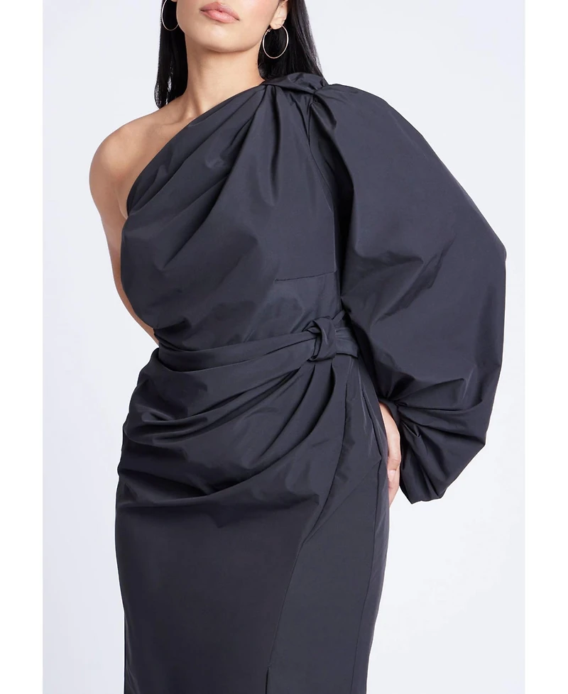 Eloquii Women's One Shoulder Dress