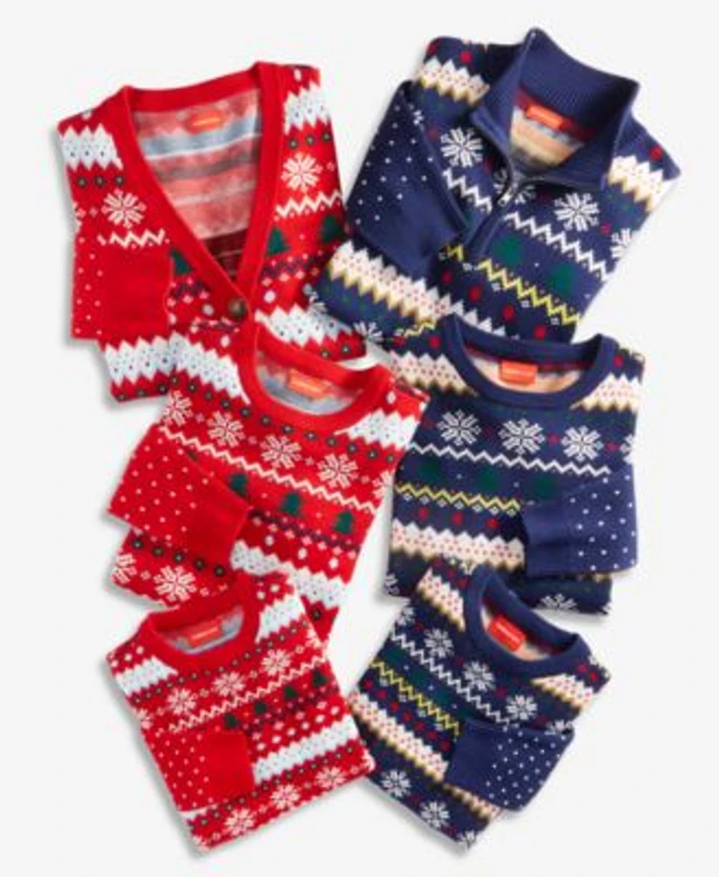 Holiday Lane Family Fair Isle Sweater Collection Macys Exclusive