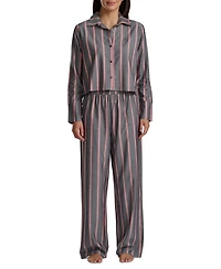 Tommy Hilfiger Women's Long Sleeve Top and High-Waist Pant Set