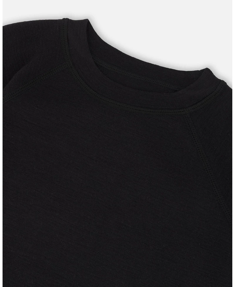 Deux par Kids Unisex Merino Wool Base Layer Set