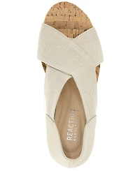 Kenneth Cole Reaction Women's Gelena Stretch Wedge Sandals