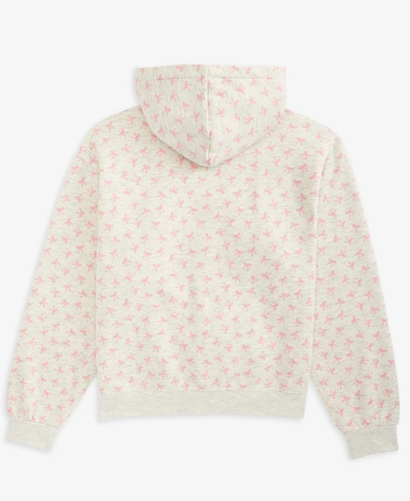 With Jules Girls 7-16 Printed Zip Hoodie
