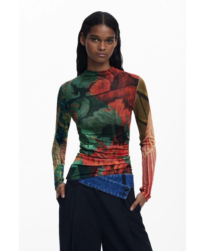 Desigual Women's Sweater designed by Mr. Christian Lacroix