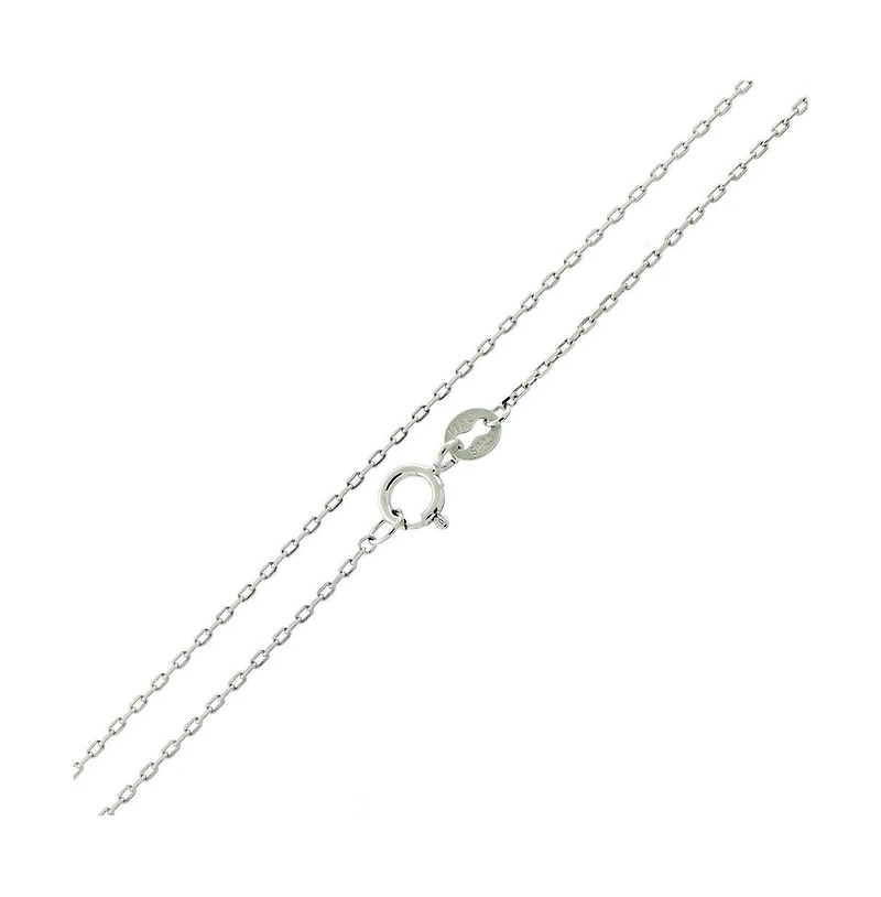 Suzy Levian Sterling Silver Sapphire Tear Drop Pendant Necklace
