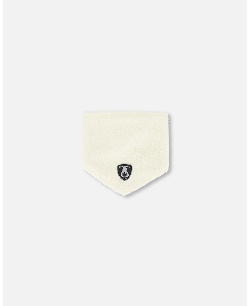 Deux par Baby Boys or Girls One-Piece Layette Snowsuit Designed for Car Seat White Asparagus