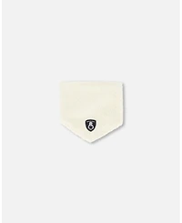Deux par Baby Boys or Girls One-Piece Layette Snowsuit Designed for Car Seat White Asparagus