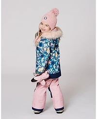 Deux par Girl Winter Mittens Play Dusty Pink