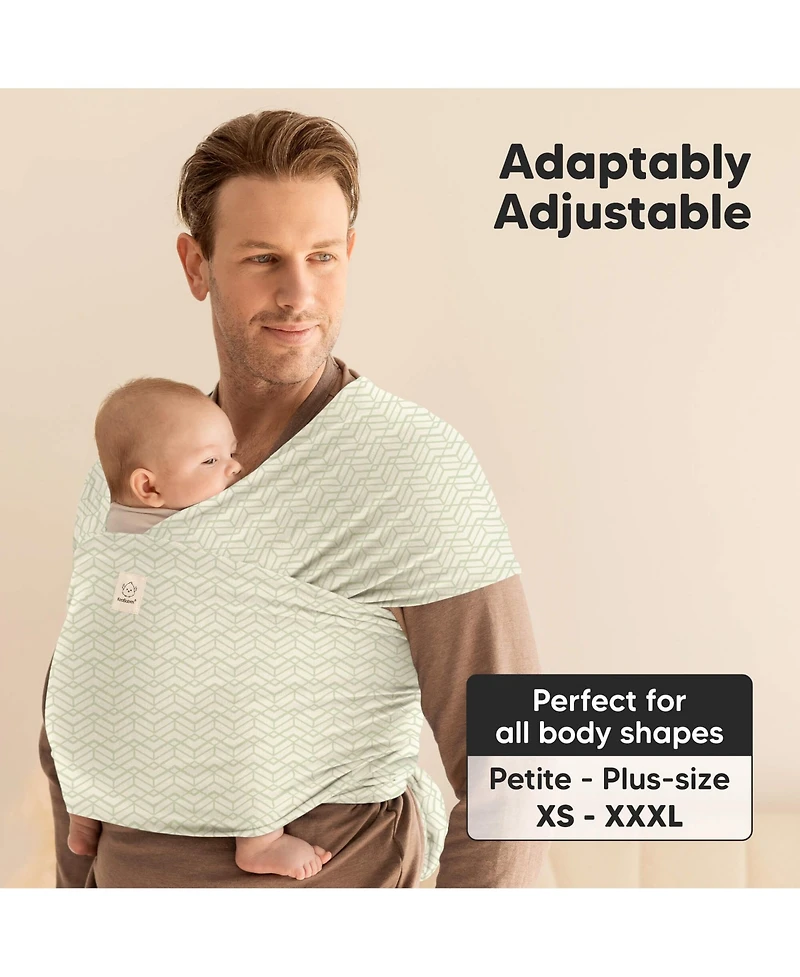 KeaBabies Original Baby Wraps Carrier, Sling Stretchy Infant Carrier for Newborn, Toddler