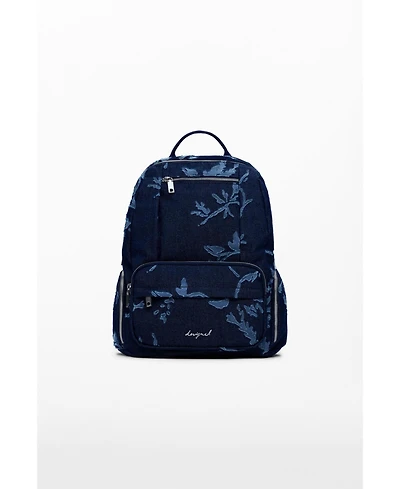 Desigual Women's Small devore denim backpack